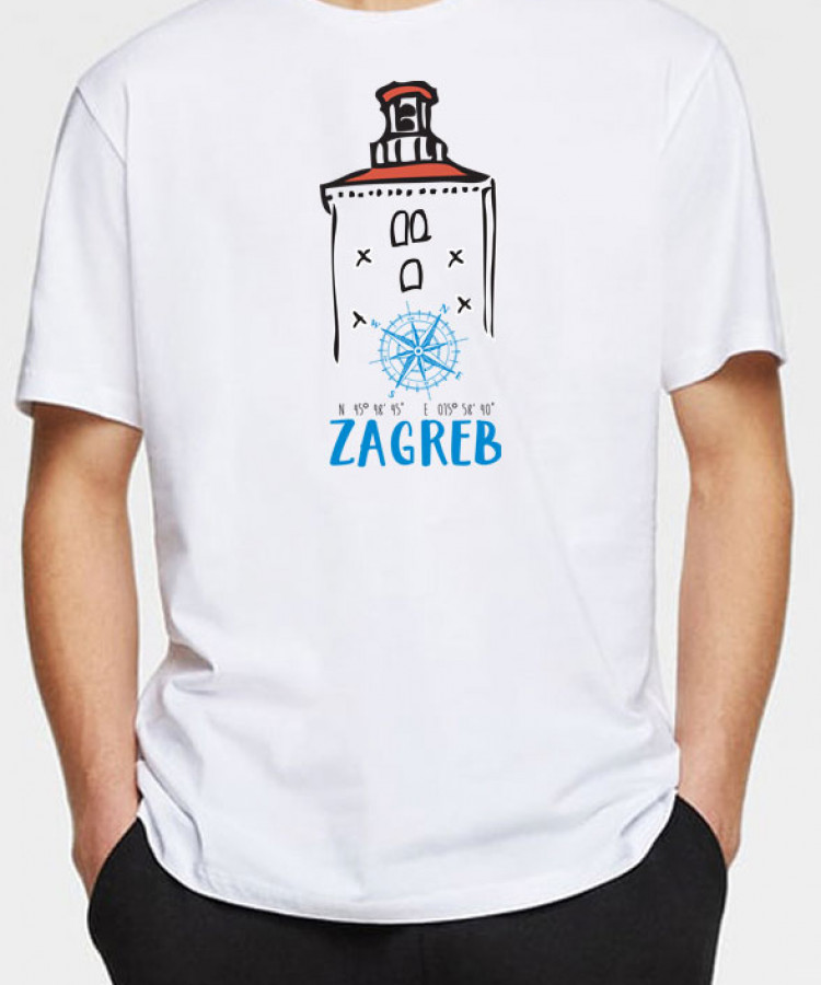 Majica Zagreb kula Lotrščak
